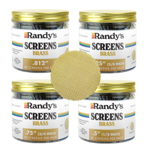 All Brass Mesh Screen Jar Sizes
