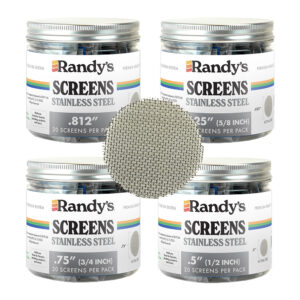 All Stainless Steel Screen Jar Sizes